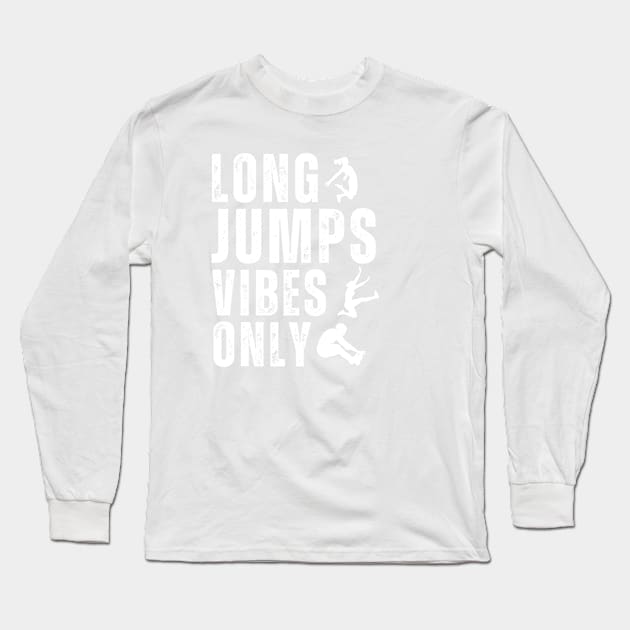 Long Jump Long Sleeve T-Shirt by footballomatic